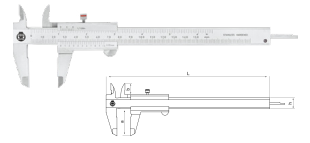 机械游标卡尺