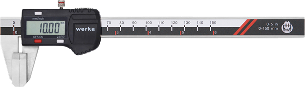 Digital Caliper With Large Measuring Face