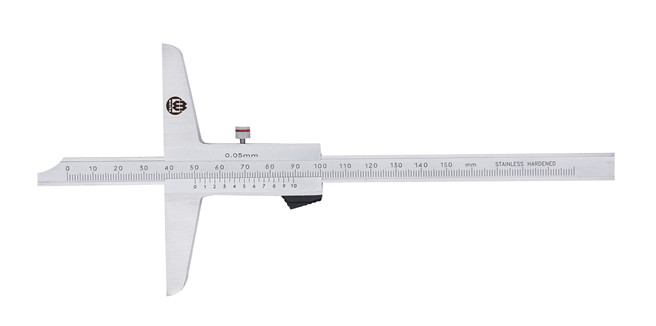 Vernier depth gauge