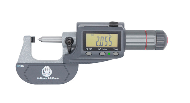 Digital point micrometers