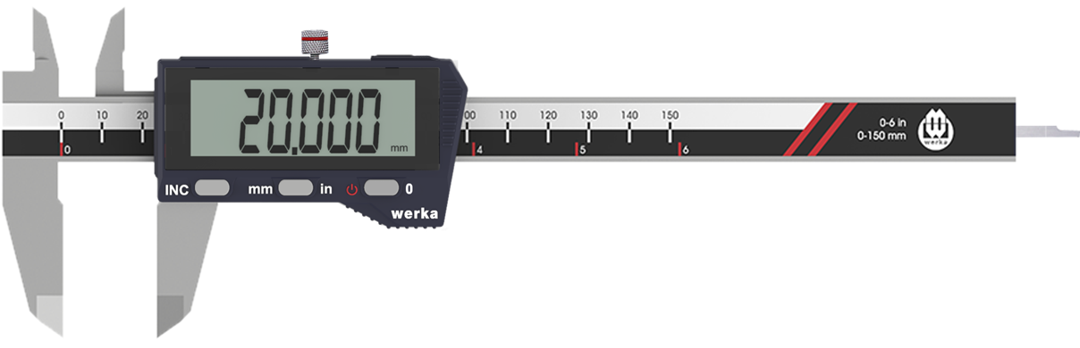 IP67 Water-proof digital caliper